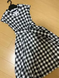 ジャスグリッティー　新品同様　ギンガムチェック　ワンピース