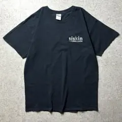 GILDAN 半袖Tシャツ　ワンポイント刺繍　医療　支援団体　黒　ブラック　L