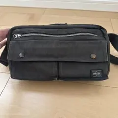PORTER ブラック ショルダーバッグ