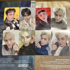【まとめ売り】SF9 LOVE RACE ユテヤン トレカ8枚セット