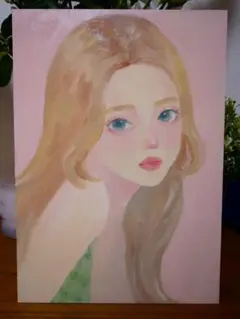 油絵　原画 16