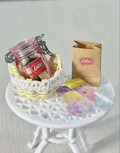 現品限り　ミニチュアスイーツ　Lotusお持ち帰りセット♡