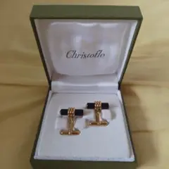 christofle クリストフル ゴールドカラー ラピスラズリ カフス 357066708096_m.jpg