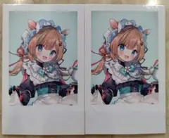 にじさんじ　エリー・コニファー　チェキ風カード　2枚