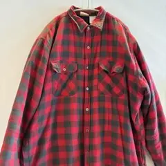 90s SPORTS AFIELD 裏キルティング ネルシャツ