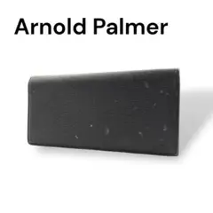 Arnold Palmer　2つ折り長財布　レザー　ブラック　I876