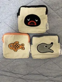 Pingu ポーチ3点セット