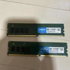 Crucial DDR4 64GB 3200MHz メモリ 32GB 2枚