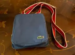 【ビンテージ】LACOSTE　財布付きショルダーバック