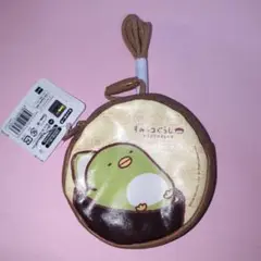 すみっコぐらし　なりきりおすしの会　ネックポーチ　ポーチ　ペンギン？ぐんかん
