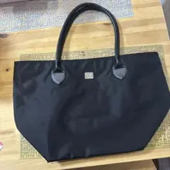 黒 ナイロントートバッグ