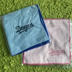 Dragons タオルセット 青 ピンク