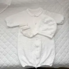 PUPO キルト　セレモニードレス　ボンネット　パイル靴下　セット