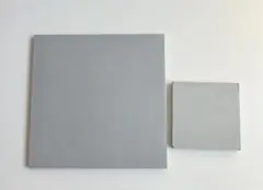 セメントディスプレイプレート 2点セット 20cm 10cm