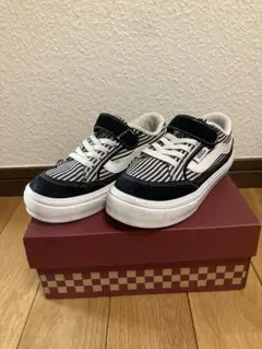 VANS ストライプ柄 スニーカー ベルクロ付き