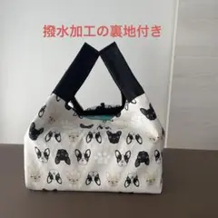 エコバッグ♡撥水加工　いぬ　折りたたみ　コンパクト　ドッグ　マイバッグ　コンビニ