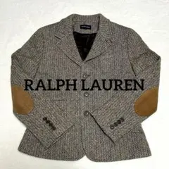 ✨美品✨　ラルフローレン ジャケット ヘリンボーン ウール 肘パッチ