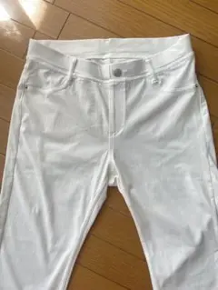 しまむら チノパン ホワイト 冷感