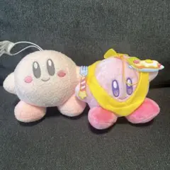 新品 星のカービィ マスコット ぬいぐるみ 2つセット ハッピーモーニング