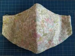 ハンドメイド　立体マスク　ノーズワイヤー　フィルターポケット付　25J01