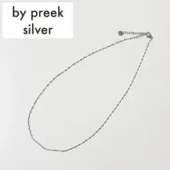 by Preek チェーンネックレス BEAUTY&YOUTH シルバー