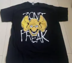 古着 GILDAN DON’T FREAK プリントTシャツ L 黒