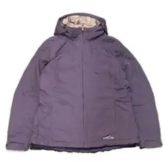 EDDIE BAUER エディーバウアー 紫 中綿 フリース ジャンパー