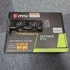 MSI GeForce GTX 1650 4GT LP