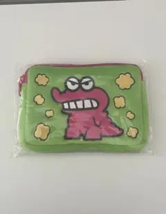 クレヨンしんちゃん　わにやまさん　ポーチ　ティッシュケース