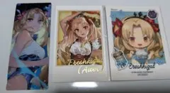 FGO 最終再臨展 編成画面風カード スペースエレシュキガル　フェス特典　ポトレ