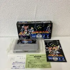 ES123 超魔法大陸WOZZ　スーパーファミコン　ソフト 箱付