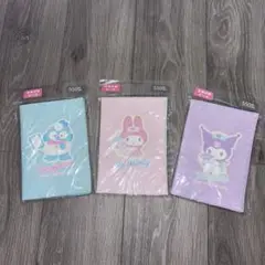 ハンギョドン・マイメロディ・クロミ お薬手帳ケース3セット