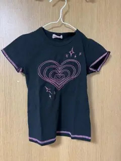 子ども服　140 サイズ　ブラック　黒　シンプル　中古服
