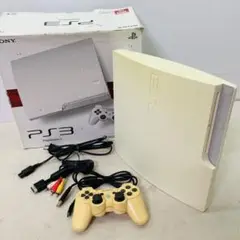 動作確認済 SONY PS3 本体 CECH-3000Aホワイト む5