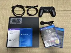 【PlayStation4 CUH-2200A 500G ブラック】※外箱なし