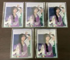 久保史緒里 乃木坂46 のぎBOX レアカード 同柄 5枚セット