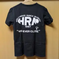 HRM ブラック Tシャツ バックプリント Mサイズ