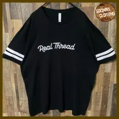 メンズ ブラック XL アーチロゴ ゆるだぼ USA古着 半袖 Tシャツ