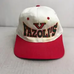 【アメリカ買付品】キャップ　トラッカーキャップ　刺繡　V　FAZOLI'S