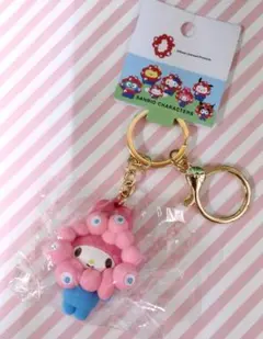 大阪万博 ☆ マイメロディ ☆ ミャクミャクなりきり マスコット キーホルダー