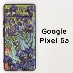 Pixel6a ケース アイリス アート カバー