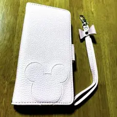 ⭐️未使用⭐️ミッキーマウス手帳型ケース ピンクXperia XZ1