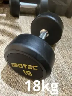 IROTEC ジムダンベル 18kg
