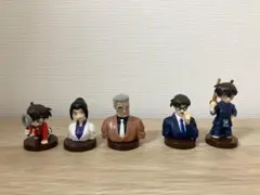 名探偵コナン フィギュア 5体セット　チョコエッグ　第4、5シリーズ