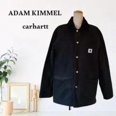 美品　ADAM KIMMEL×CARHARTT　М　デニム　カバーオール 超希少 ADAM KIMMEL アダムキメル カーハート カバーオール XS