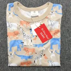 【新品未使用】SiShuNon アニマル柄 Tシャツ 130cm