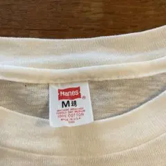 Hanes ビンテージ USA製 シングル 80s 無地 Tシャツ Mサイズ