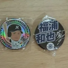 福浦和也　千葉ロッテマリーンズ　缶バッチ