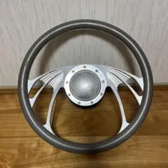 送込★希少モトリタ純正ホーンボタンレカラバドニックビレットカリフォルニアカスタム 9穴用 ビレット アルミポリッシュ ホーンボタン 3インチ 76mm