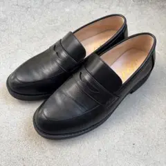 ローファー 黒 25cm